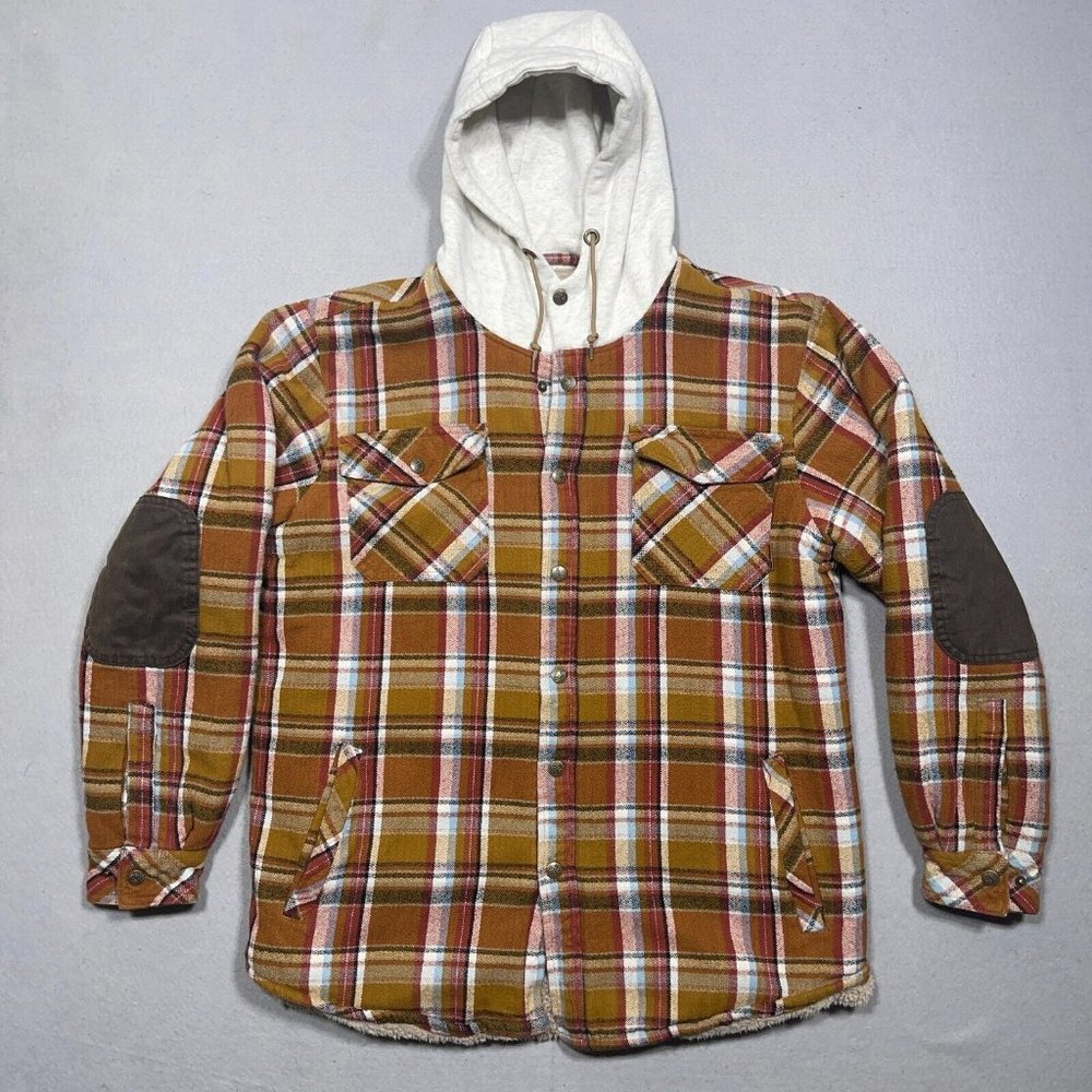 Legendary Whitetails Camp Night Berber Sherpa Shirt Hoodie Jacket
